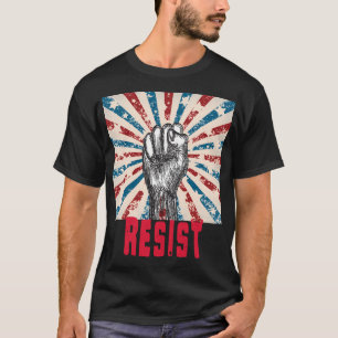 Widerstandssynchen Fieber gegen Donald Trump F T-Shirt