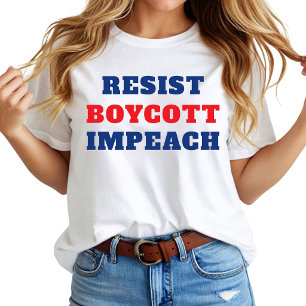 Widerstehe Boykott Impeach T-Shirt