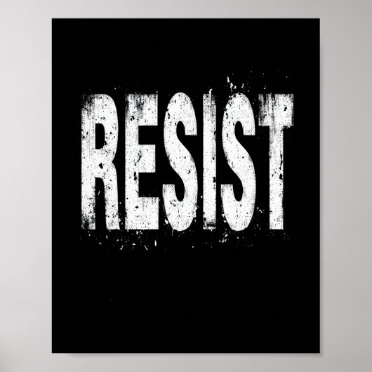 Widerstehe dem politischen Protest 3 Poster (Vorne)