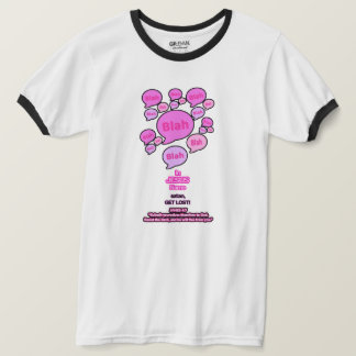 Widerstehe dem Teufel - Rosa Logo - T-Shirt