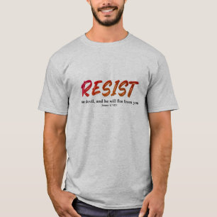 Widerstehe dem Teufel T-Shirt