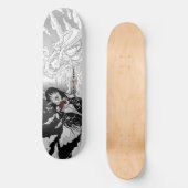 Widerstehe der Versuchung Skateboard (Vorderseite)
