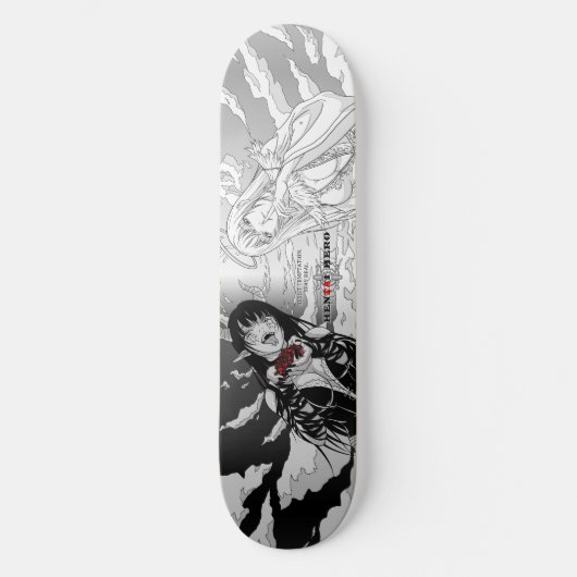 Widerstehe der Versuchung Skateboard (Vorderseite)