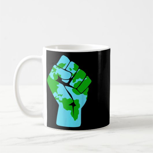 #widerstehe Globale Erwärmung Mutter Erde Umwelt A Kaffeetasse (Links)