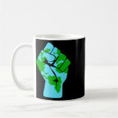#Widerstehe Globale Erwärmung Mutter Erde Umwelt A Kaffeetasse (Links)