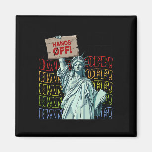 Widerstehe Hands Off Vintage Wir Das Volk Amerikan Magnet