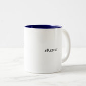 #Widerstehe Kaffeetasse (VorderseiteRechts)
