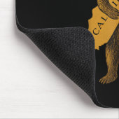 Widerstehe Kalifornischer Bär Mousepad (Ecke)