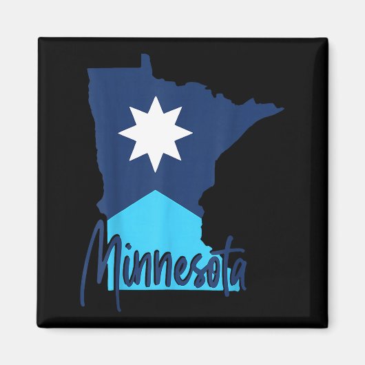 Widerstehe Minnesota Magnet (Vorne)