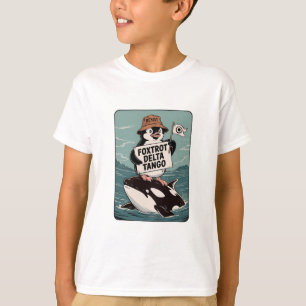 Widerstehe Pinguin-Aktivismus Vintage-Protest T-Shirt