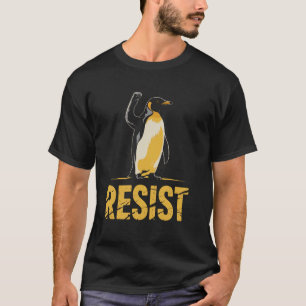 WIDERSTEHE Pinguin - Wir stehen mit Pinguinen - Lu T-Shirt