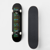 Widerstehe Skateboard (Vorderseite)