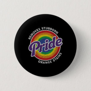 Widerstehe Trump Entferne Hartnäckige Orange Fleck Button