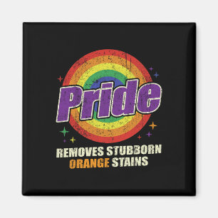 Widerstehe Trump Entferne Hartnäckige Orange Fleck Magnet