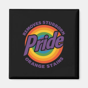 Widerstehe Trump Entferne Hartnäckige Orange Fleck Magnet