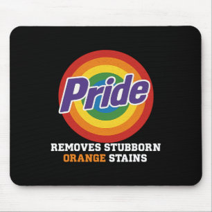 Widerstehe Trump Entferne Hartnäckige Orange Fleck Mousepad