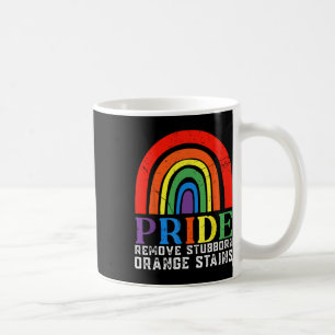 Widerstehe Trump Entferne Hartnäckige Orangefarben Kaffeetasse