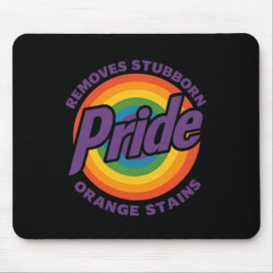 Widerstehe Trump Entferne Hartnäckige Orangefarben Mousepad
