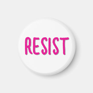 Widerstehe Widerstand Rosa Magnet