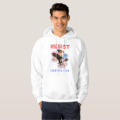 Widerstehe wie 1776 hoodie (Vorne ganz)