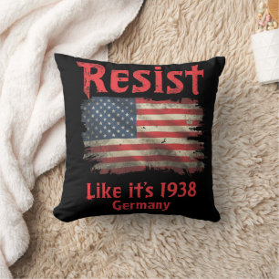 Widerstehe wie Deutschland 1938 Cool Politisch  Kissen