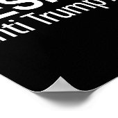 Widerstehen - Anti Trump Af - Poster (Ecke)
