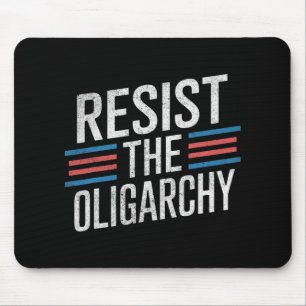 Widerstehen der Oligarchie gegen Trump 2 Mousepad