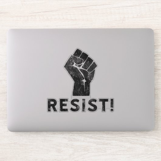 Widerstehen! Fäuste Aufkleber (Computer)