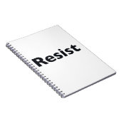 widerstehen notizblock (Rechte Seite)