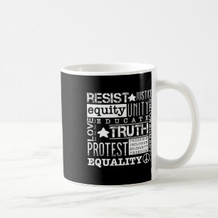 Widerstehen politischer Ungerechtigkeit Freiheit W Kaffeetasse