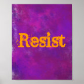 widerstehen poster (Vorne)