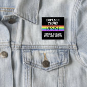 WIDERSTEHEN Sie anklagen Regenbogen-Knopf des Button (Beispiel)