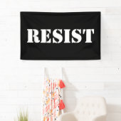 widerstehen Sie Antitrumpffrauenrecht-Frauen-März Banner (Insitu)