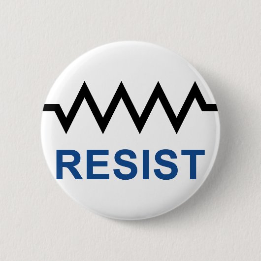 Widerstehen Sie Button (Vorderseite)