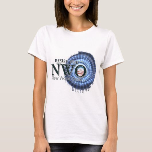 Widerstehen Sie dem NOW T-Shirt (Vorderseite)