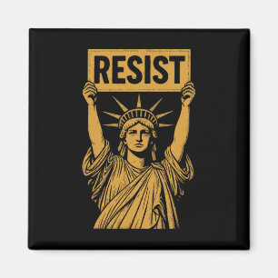 Widerstehen Sie der Statue der Liberty-Rebellen-Pr Magnet