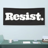 Widerstehen Sie Fahne Banner (Messe)