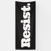 Widerstehen Sie Fahne Banner (Vertikal)