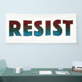 Widerstehen Sie Fahne Banner (Messe)