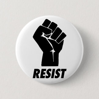 widerstehen Sie Faust Button