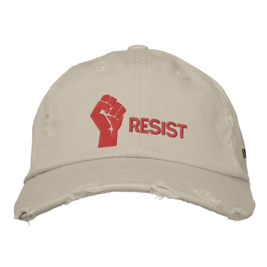 Widerstehen Sie Hut (Vorderseite)