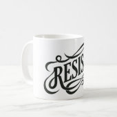 Widerstehen Sie Kaffee-Tasse Kaffeetasse (Vorderseite Links)
