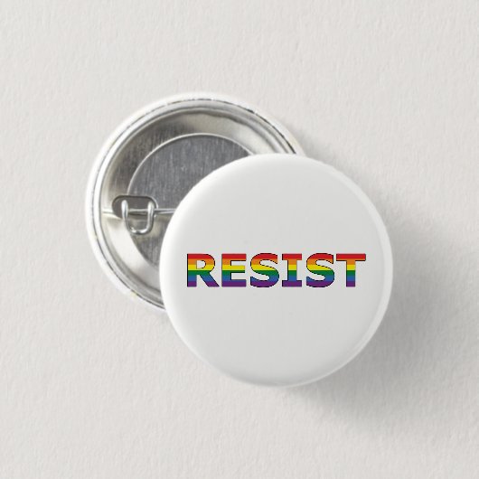 WIDERSTEHEN SIE - LGBT BUTTON (Vorne & Hinten)