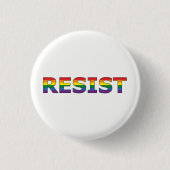 WIDERSTEHEN SIE - LGBT BUTTON (Vorderseite)
