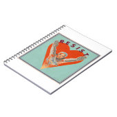 Widerstehen Sie Liebenotizbuch! Notizblock (Linke Seite)