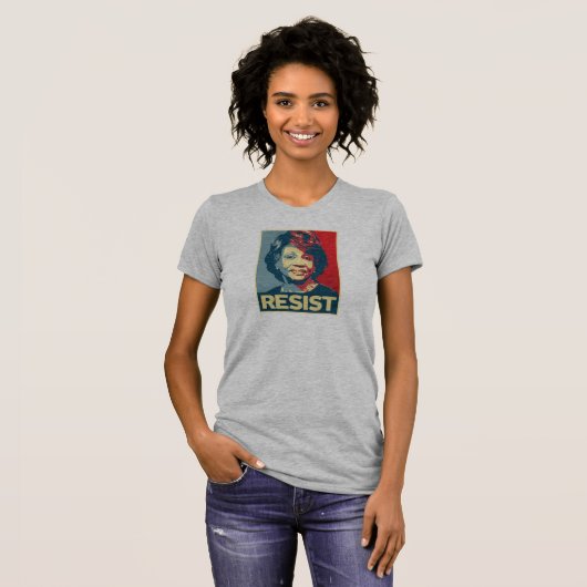 WIDERSTEHEN Sie - Maxine Wasser-Propaganda-Plakat T-Shirt (Vorne ganz)