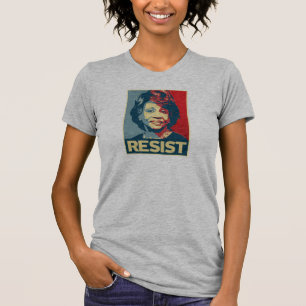 WIDERSTEHEN Sie - Maxine Wasser-Propaganda-Plakat T-Shirt