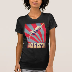 Widerstehen Sie Propaganda-Shirt T-Shirt