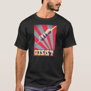 Widerstehen Sie Propaganda-Shirt T-Shirt