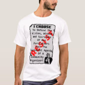 Widerstehen Sie! T-Shirt (Vorderseite)